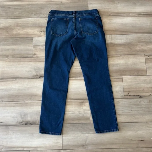 Old Navy Womens Power Slim Straight Midrise Size 12 Long Jeans - Picture 2 of 4